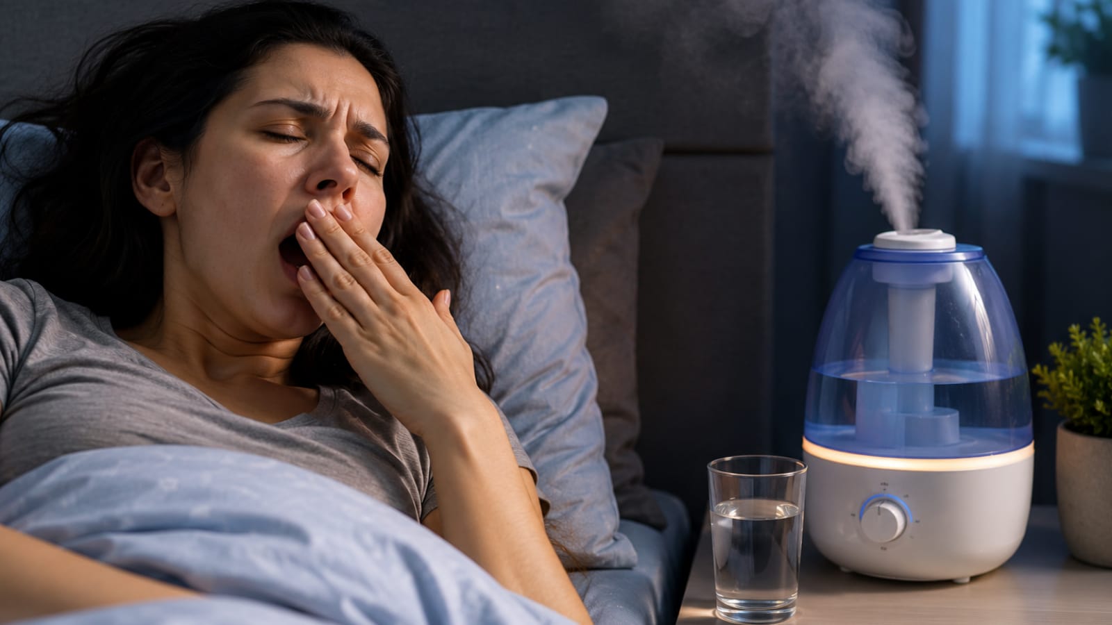 Dry mouth while sleeping: Why it happens and whether a humidifier can help