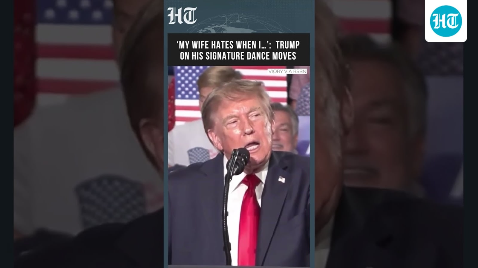 Donald Trump’s ‘YMCA’ Dance Returns as He Jokes About Melania’s Disapproval