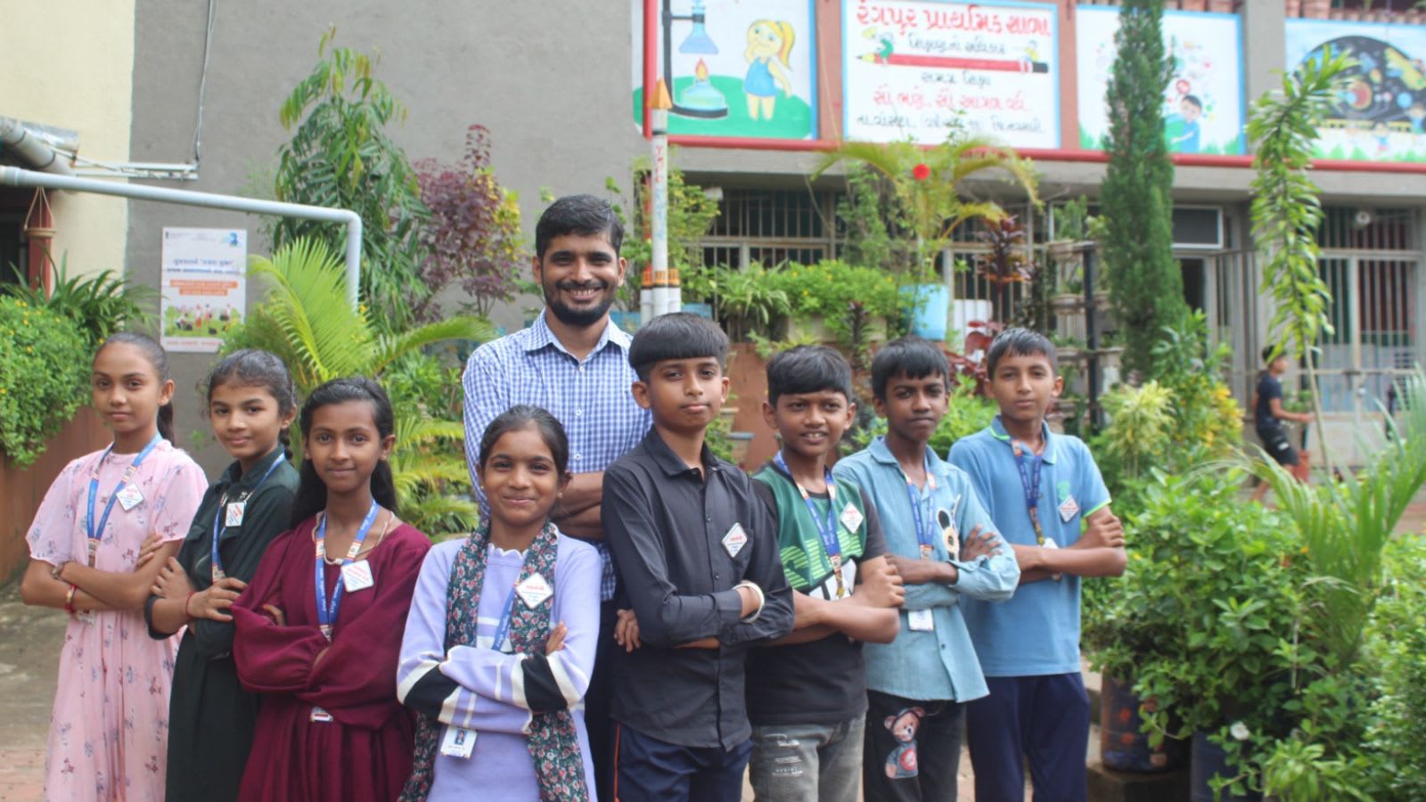 From 6 classrooms under terracotta roof to 2-storey school with studio, VR lab: A Gujarat teacher’s journey