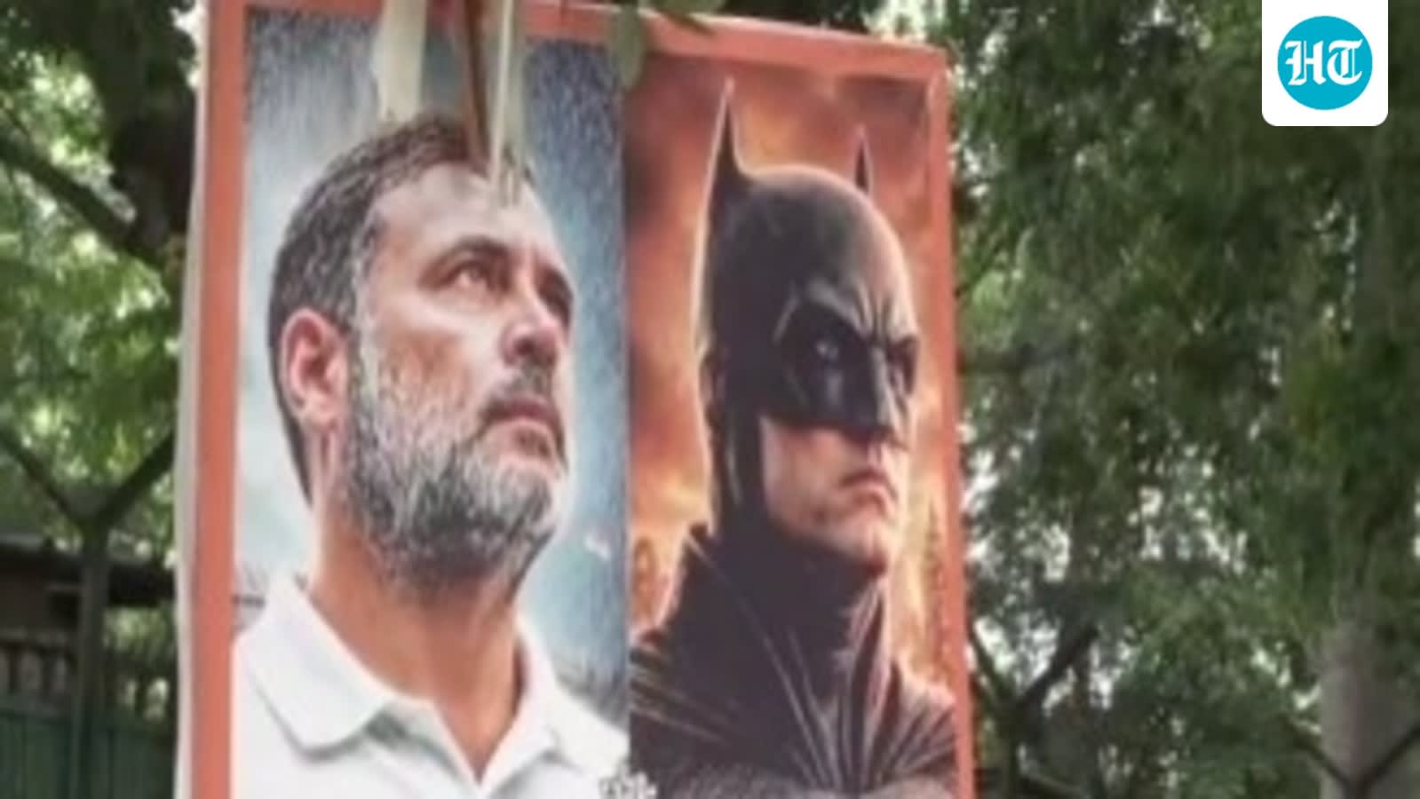 'Real life Batman': Posters comparing Rahul to caped crusader put up near Congress headquarters