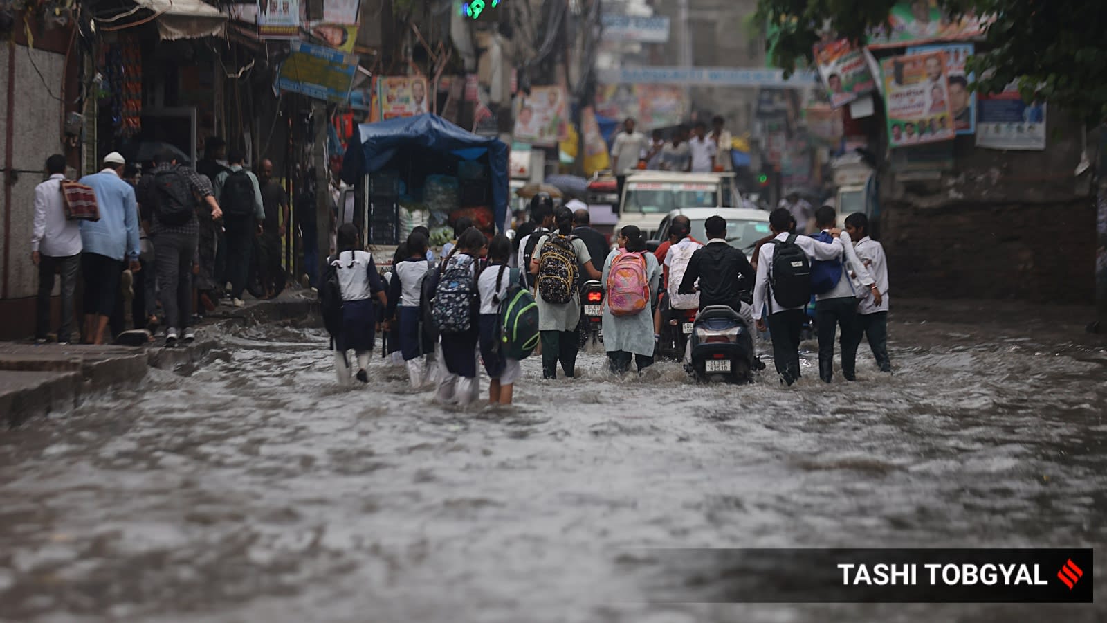 Another rainy day, same story: Delhi sees huge waterlogging; schools, shops hit