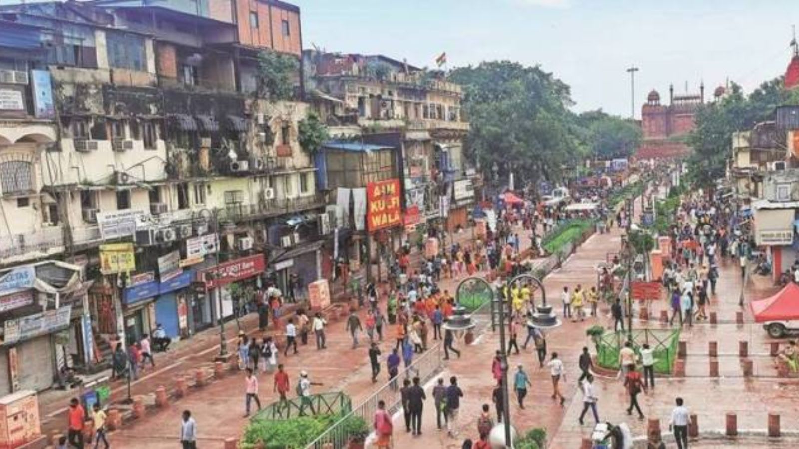 Restoration and upkeep in focus: Delhi government to divide 1.3-km-long road stretch at Chandni Chowk into 5 parts