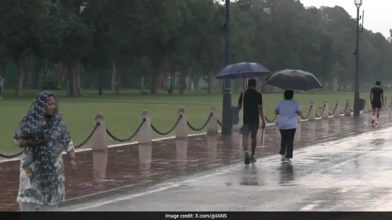 Heavy Rain In Delhi For Second Day, Red Alert Issued