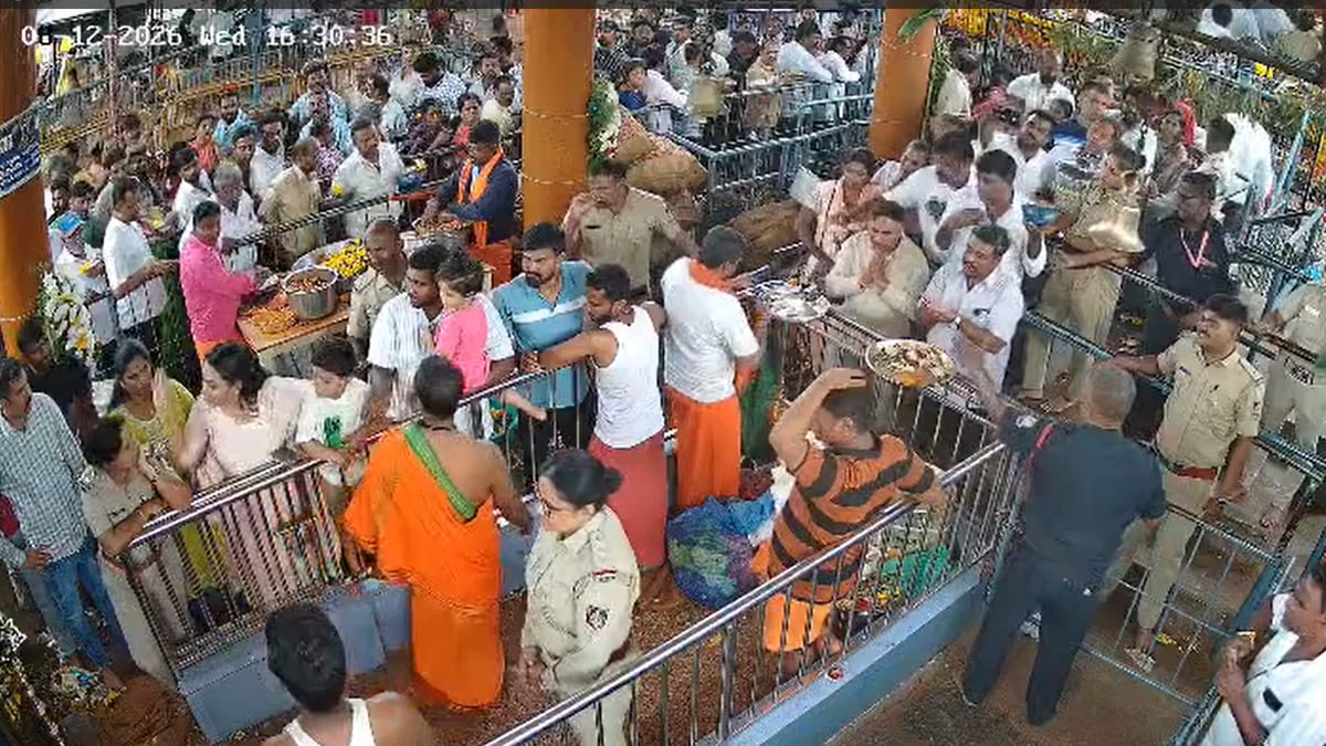 Video showing Karnataka BJP MLA’s daughter slapping woman police official at temple goes viral