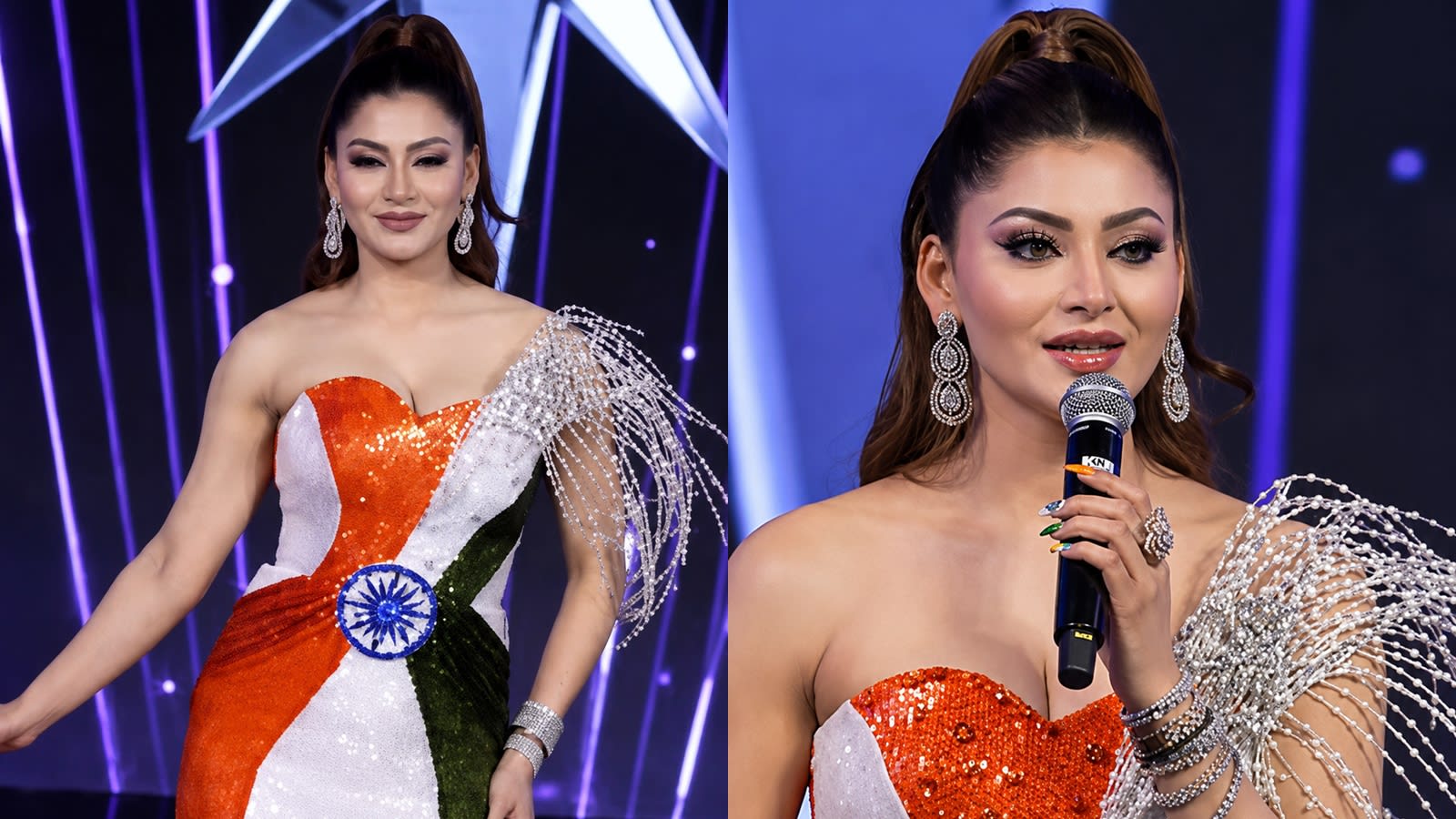 Urvashi Rautela sparks legal debate in Tiranga-inspired gown: ‘Took 3 months to create’