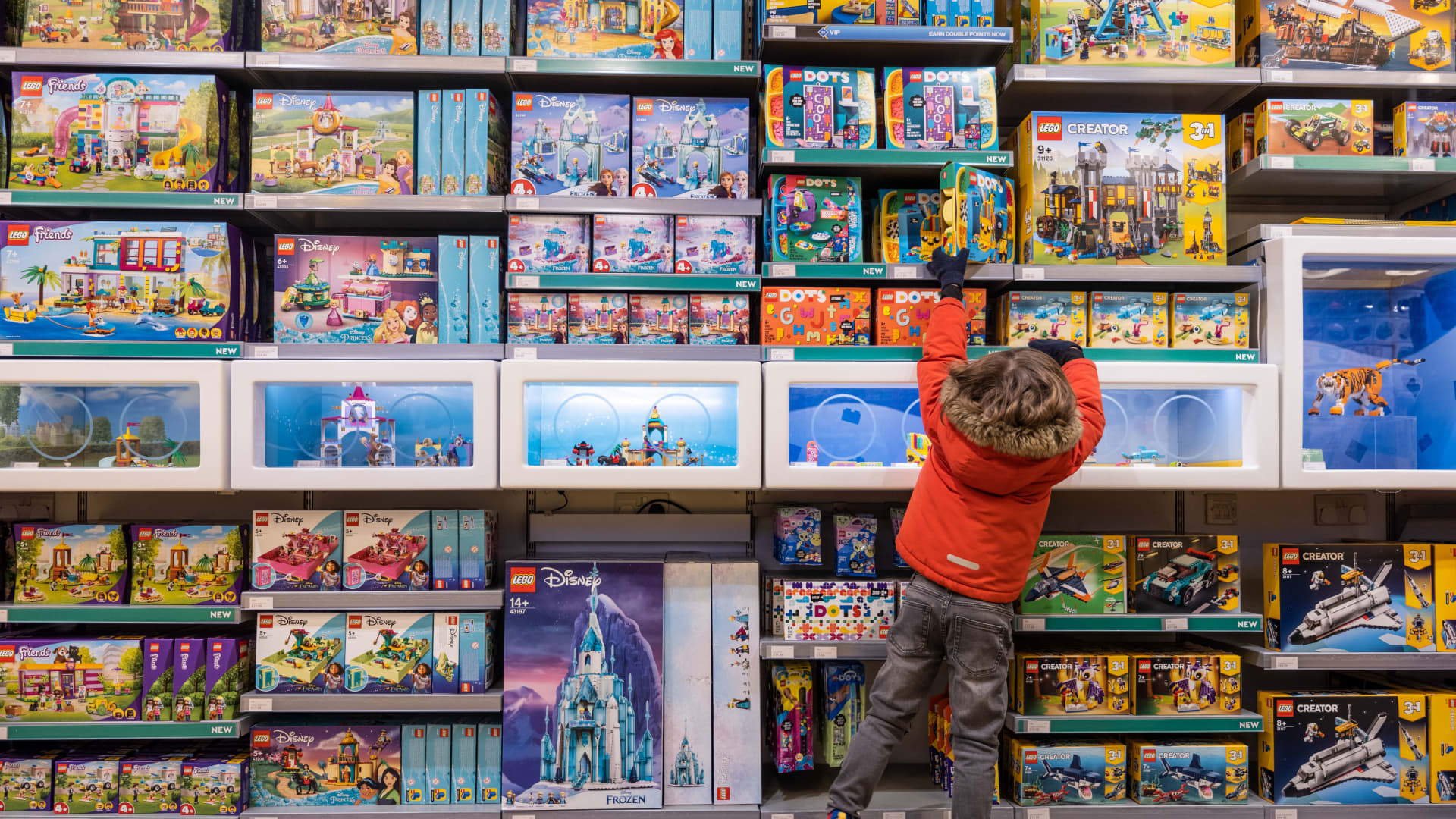 Lego posts record first-half revenue, CEO touts strong sales at high-end and value pricing