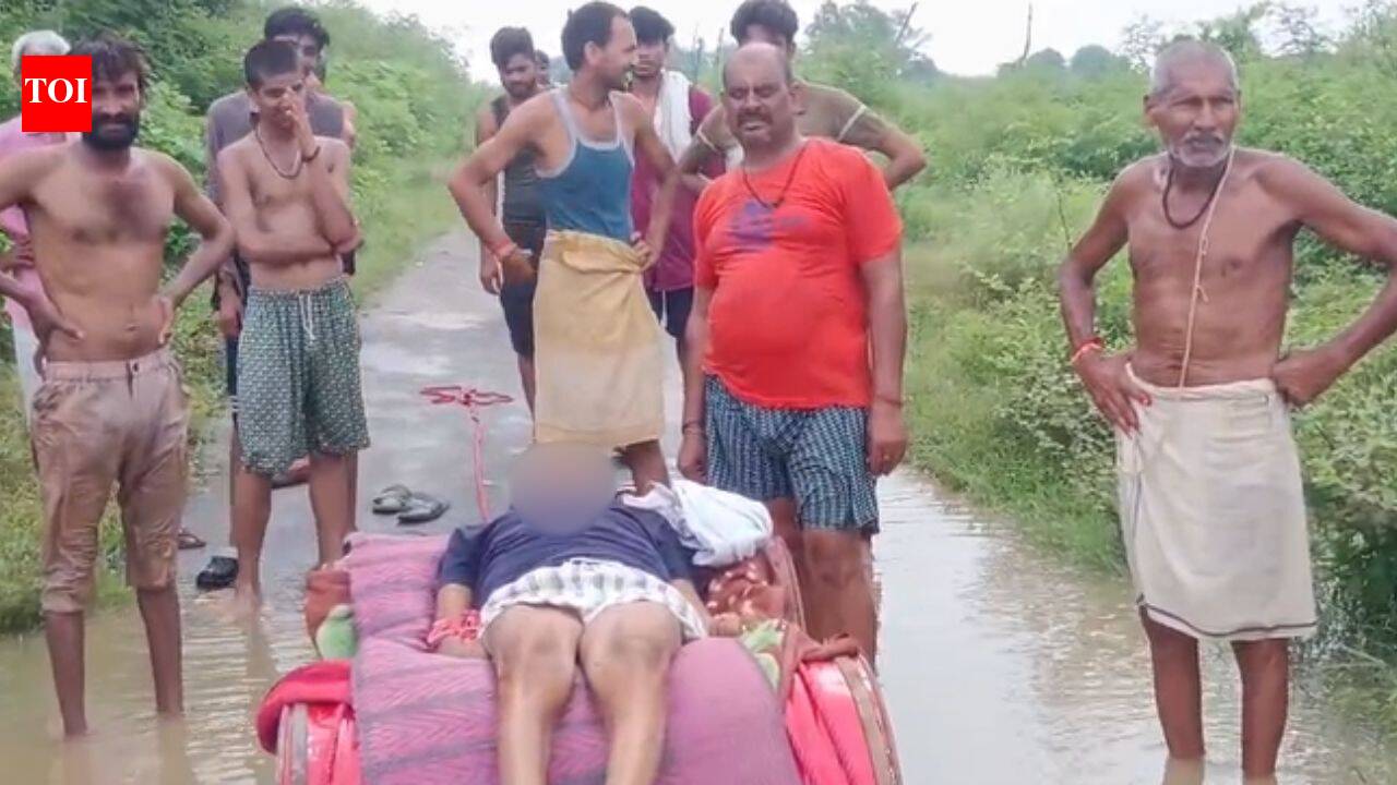 Dead denied dignity: Man’s body ‘floated’ on tied drums through Rewa floodwaters