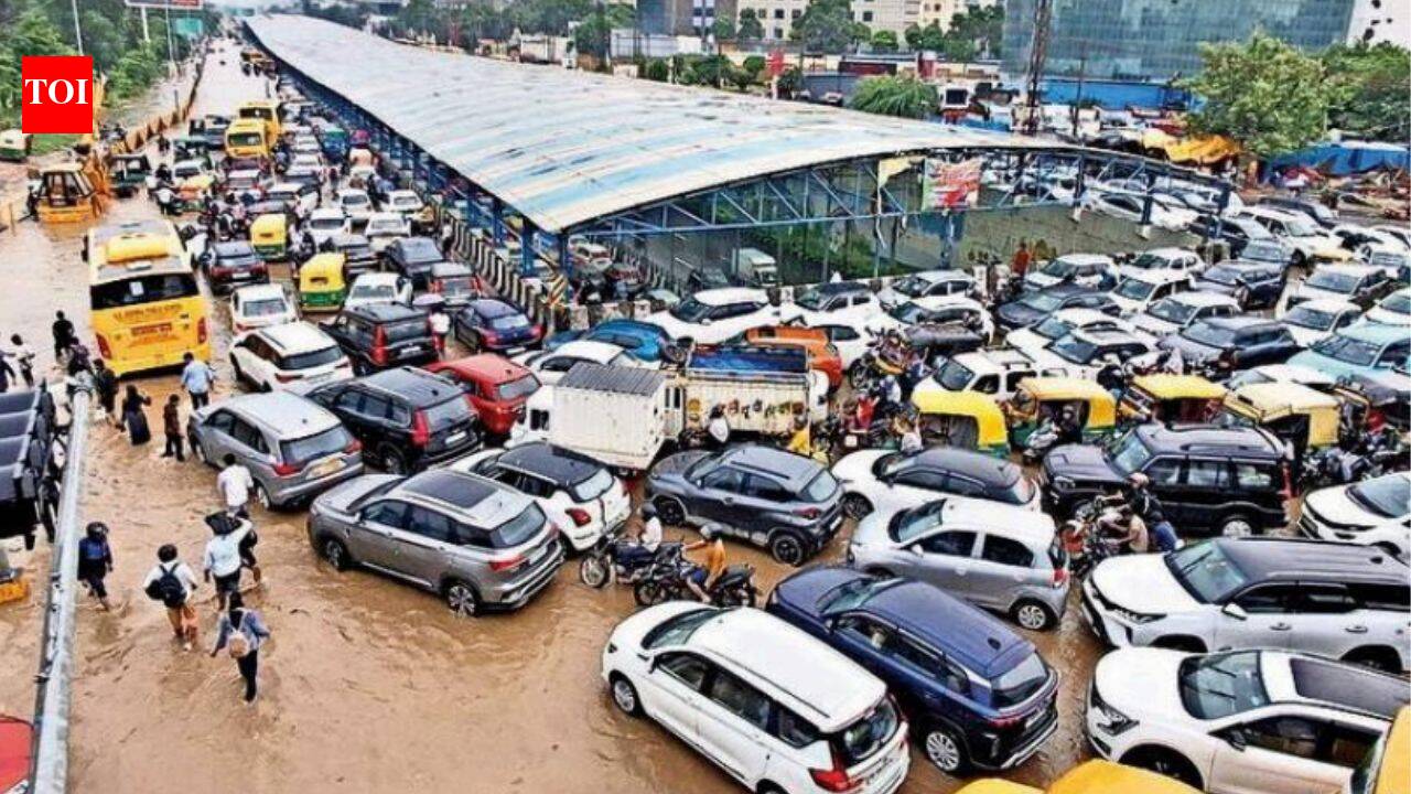 Two hours, 500 metres: How Gurgaon’s rain stole my train