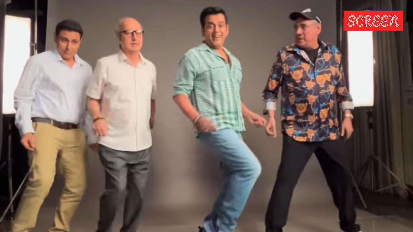 Ravi Kishan joins Khosla Ka Ghosla 2 with viral dance steps; Anupam Kher, Boman Irani join in
