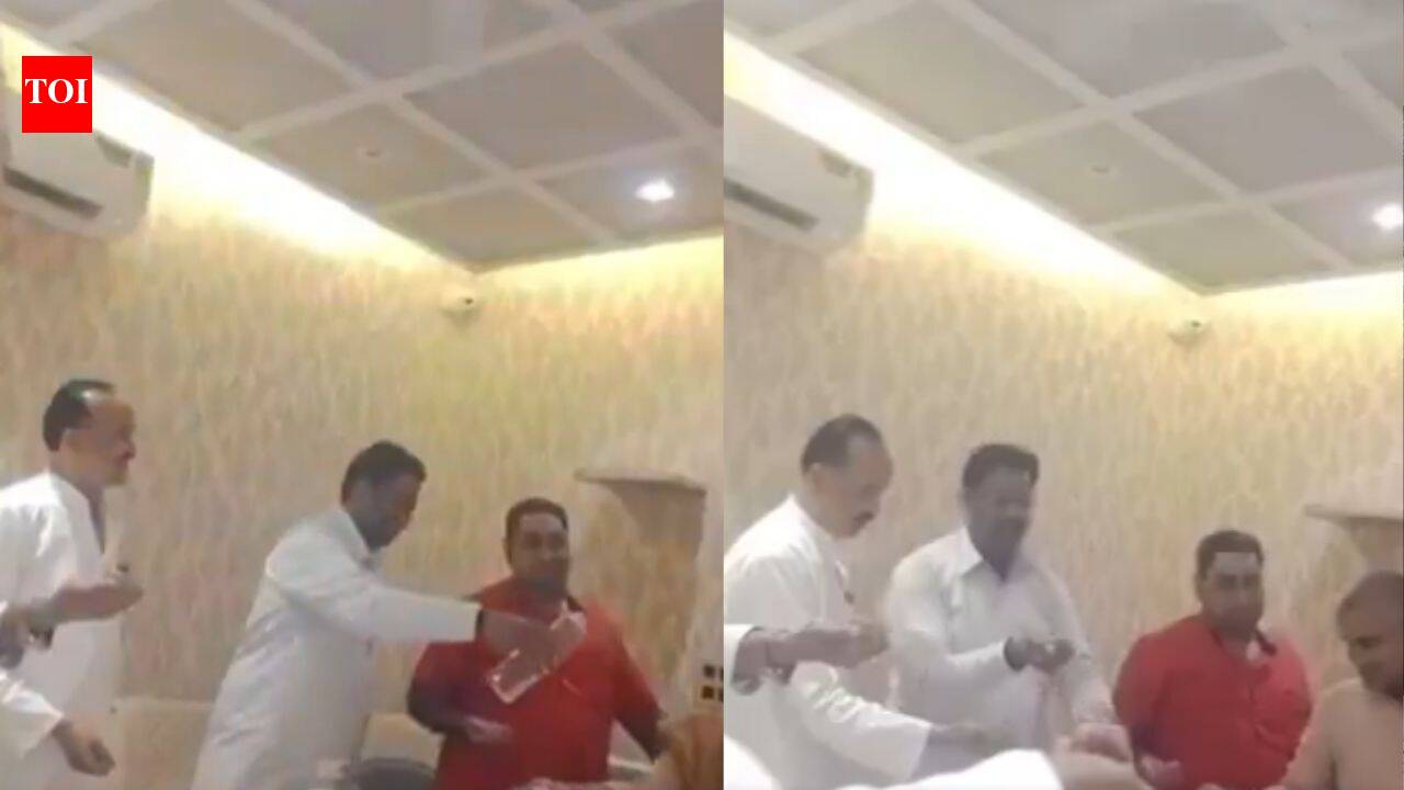Watch: Gangajal in hand, UP councillors 'swear oath' to share bribes equally