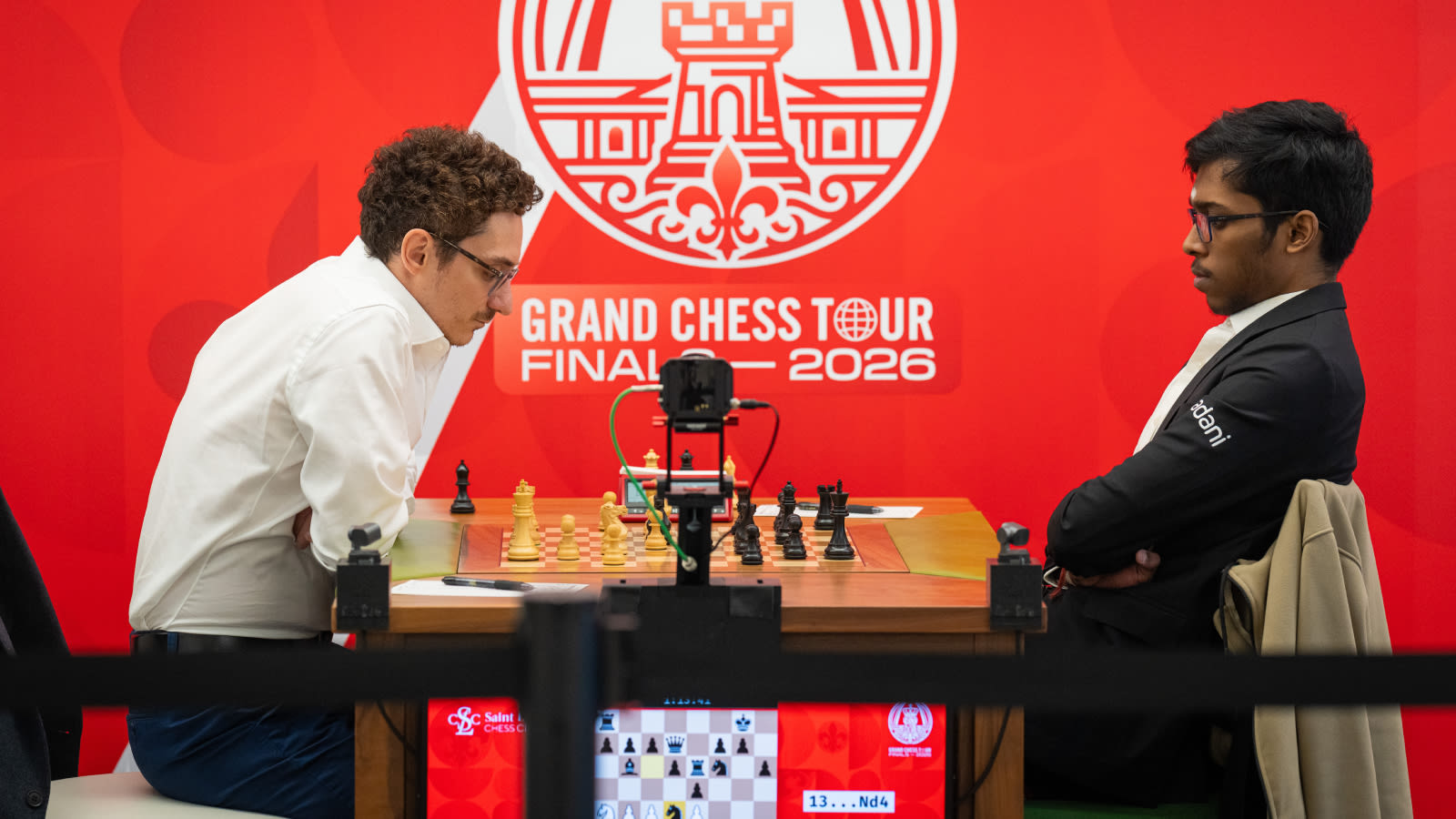 As fatigue creeps in, Praggnanandhaa’s uncharacteristic mistake hands Caruana lead in GCT Final