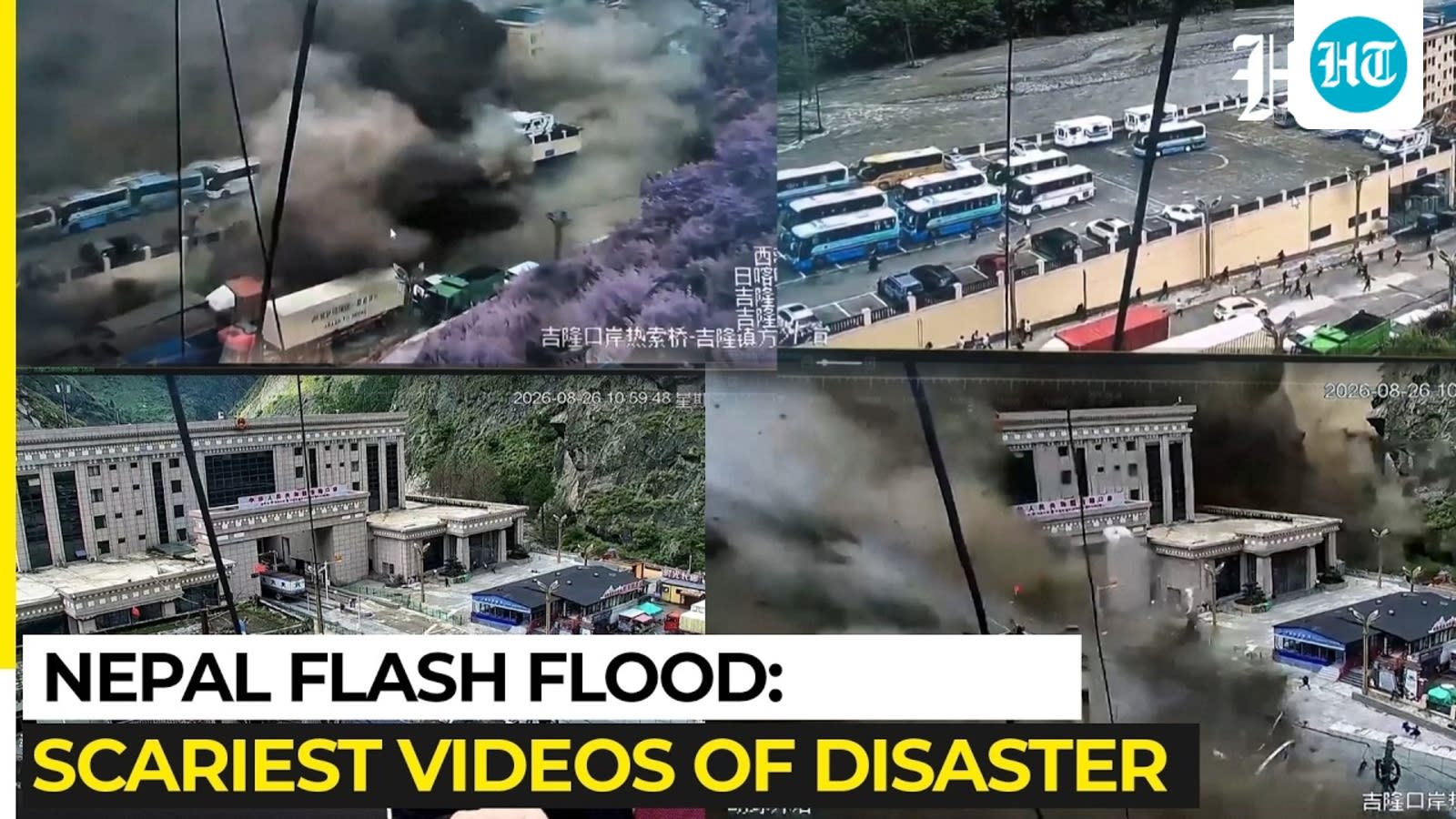 Nepal flash flood: scariest videos of disaster| death toll rises, hundreds of tourists missing|Tibet