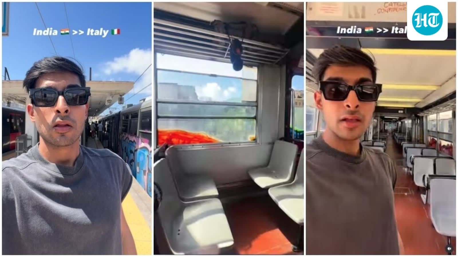 ‘India is far superior to Italy’: Indian man complains after bad experience on Naples train with no AC