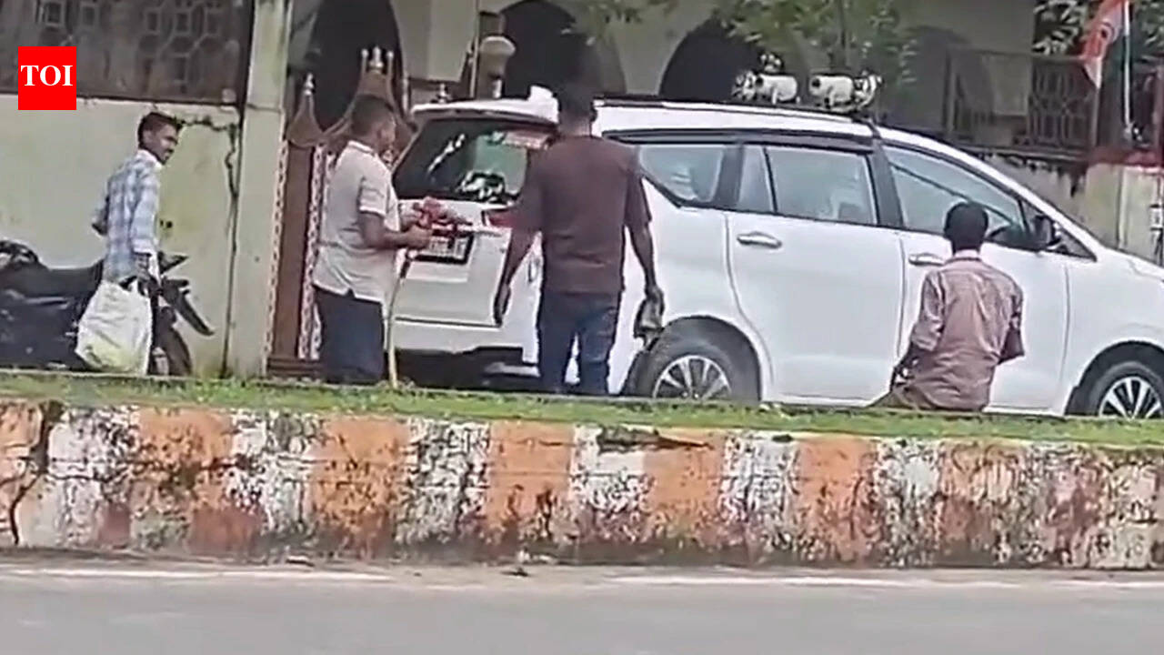 Fire tender used to wash MLA’s car in MP, video goes viral