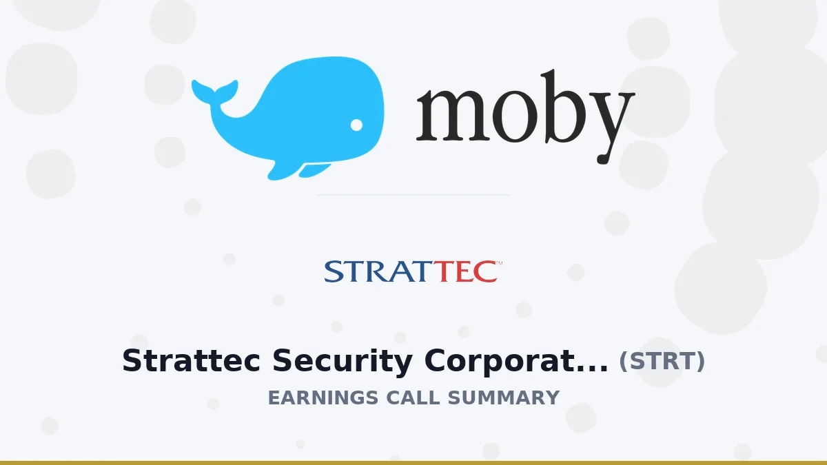 Strattec Security Corporation Q4 2026 Earnings Call Summary