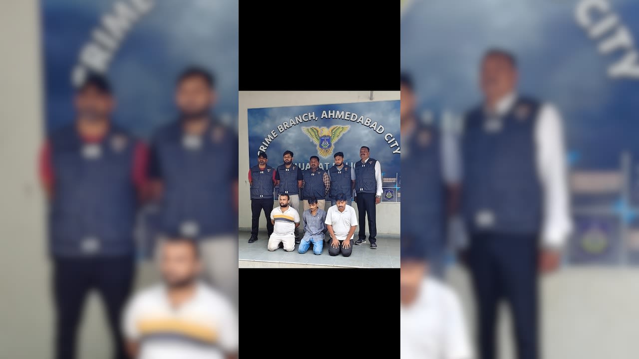 Ahmedabad Crime Branch Busts Interstate Fake Blood Pressure Medicine Racket