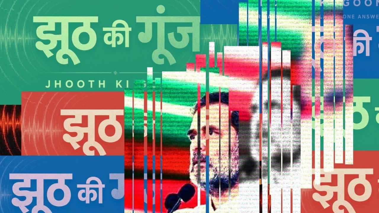 BJP's Swipe At Rahul Gandhi After "Jhooth Ki Goonj" Fact-Checks Him