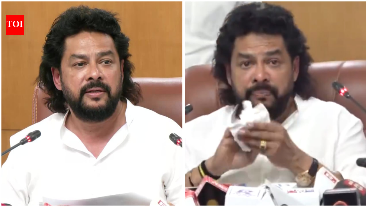 Valmiki scam: Teary-eyed Karnataka minister B Nagendra announces resignation