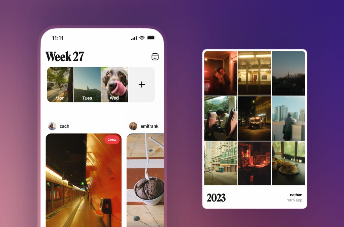 Friend-focused photo sharing app Retro snags $21M