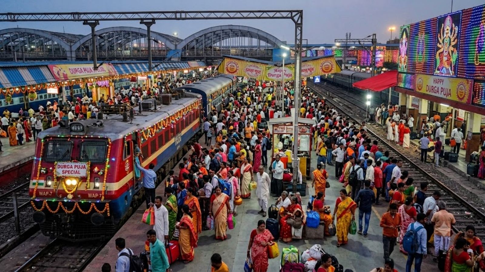Railways’ plan for Durga Puja rush: Special trains on key routes to Bengal