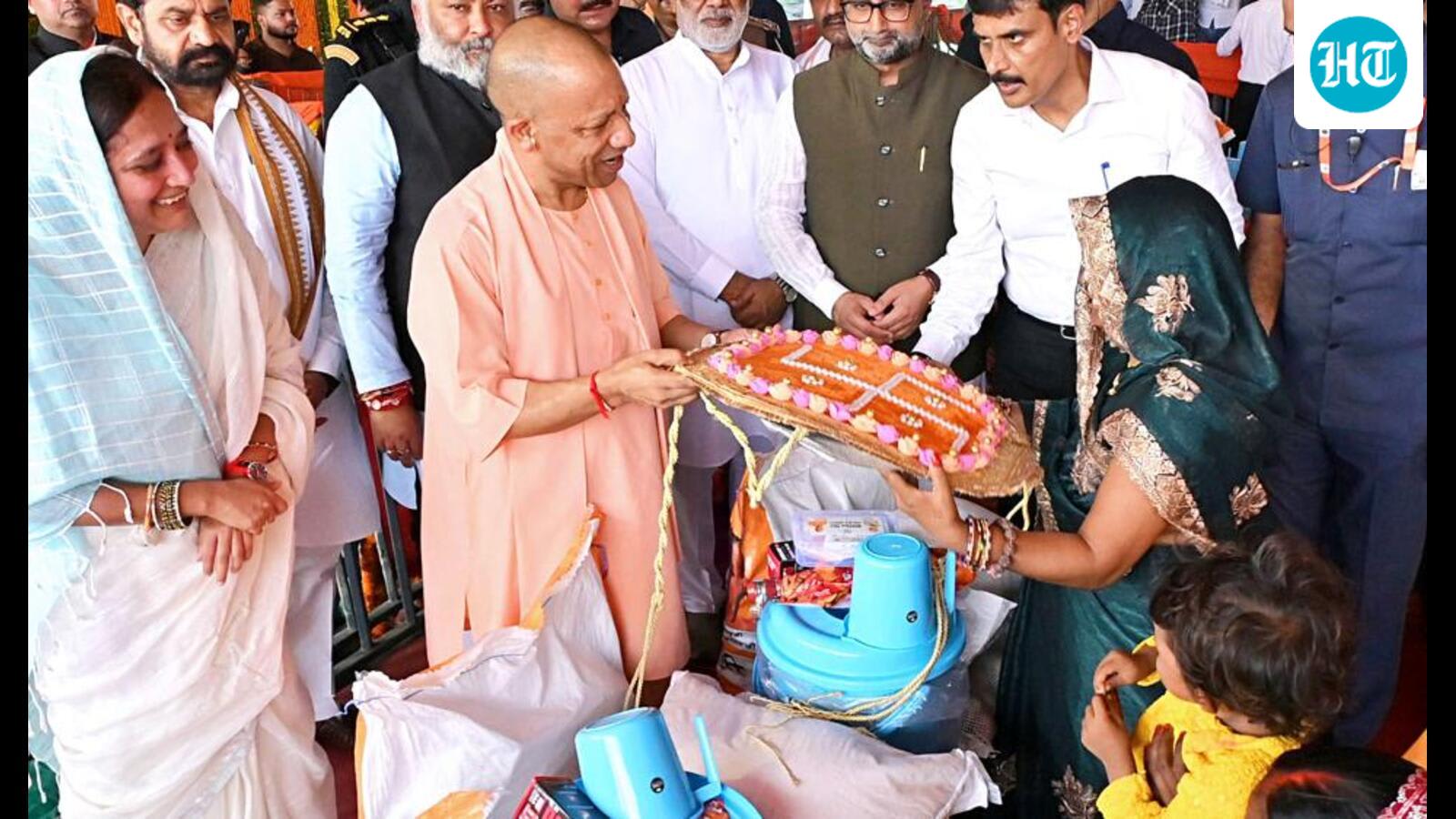 SP govt didn’t give even 500 gm ration to flood victims: CM Yogi in Ballia