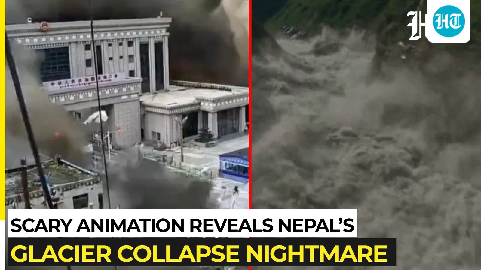 Seven minutes to disaster: New animation unravels how Nepal glacier collapse wiped out Gyirong port