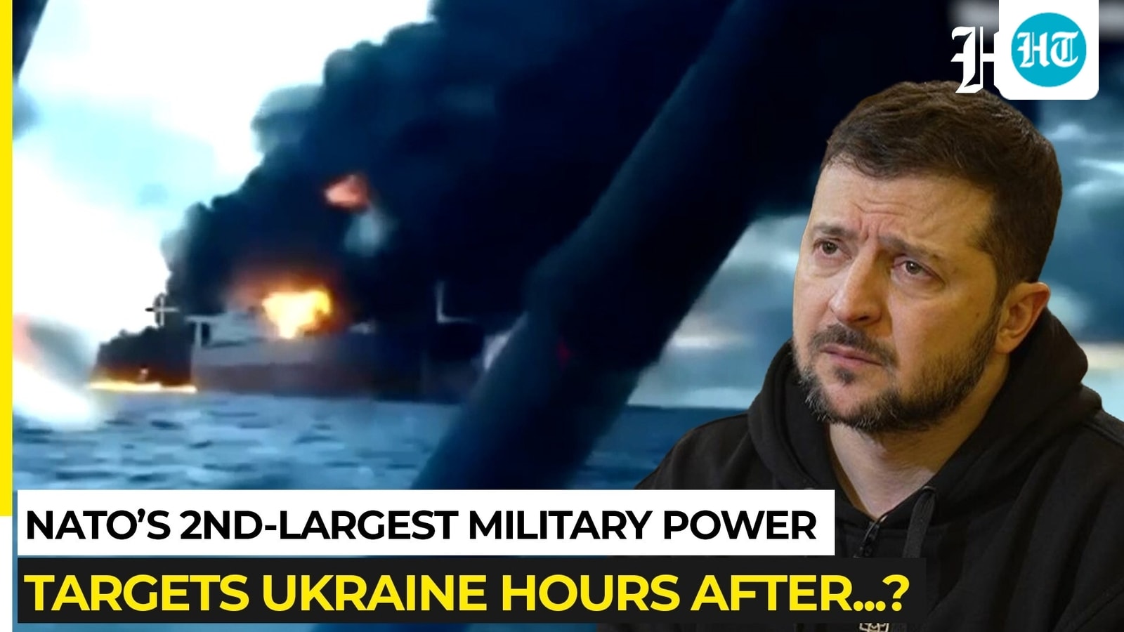 Zelensky's double whammy: Russia bombs Kyiv, then NATO nation targets? 2nd-largest force in action
