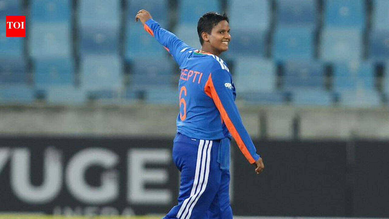 Deepti Sharma scripts history! Stunning 3/0 makes her world's top T20I wicket-taker