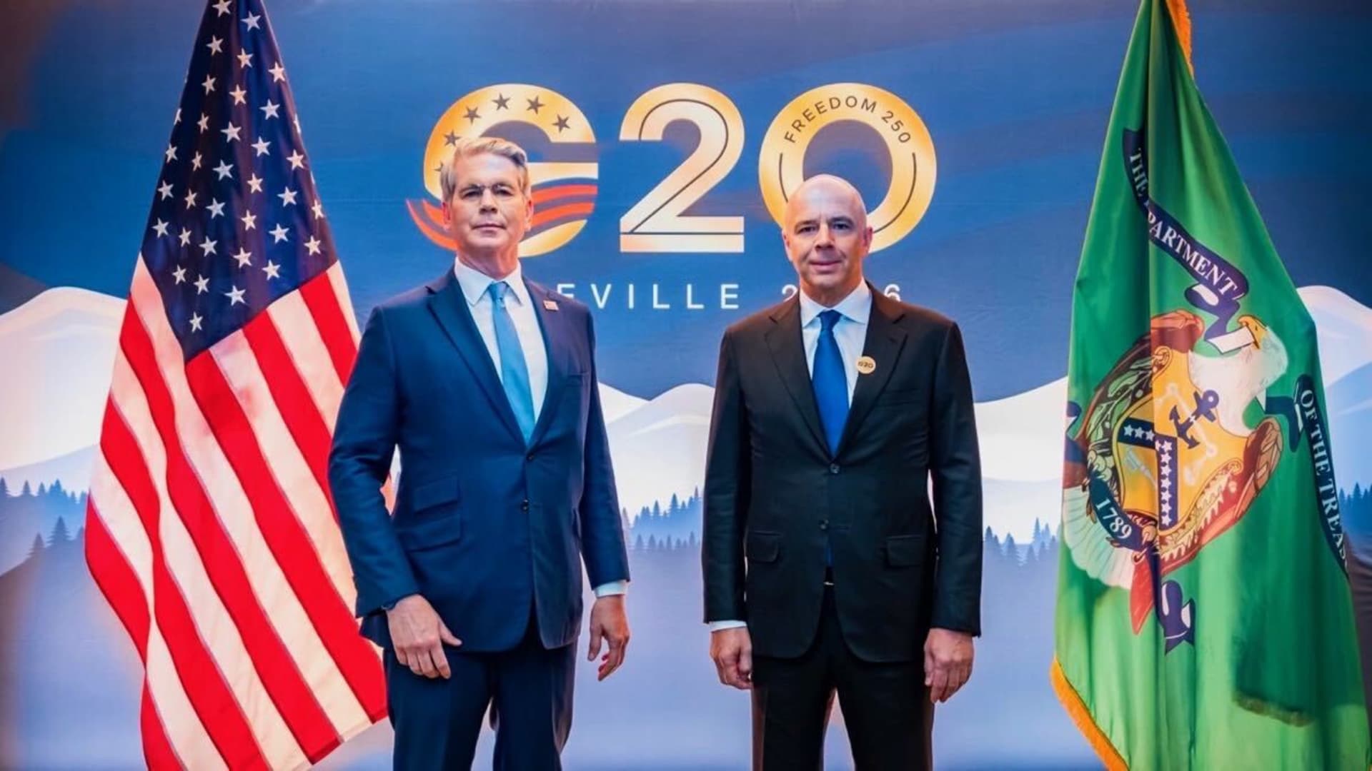 Bessent reportedly tells Russia no economic relief until Ukraine war ends as Europe snubs Moscow at G20