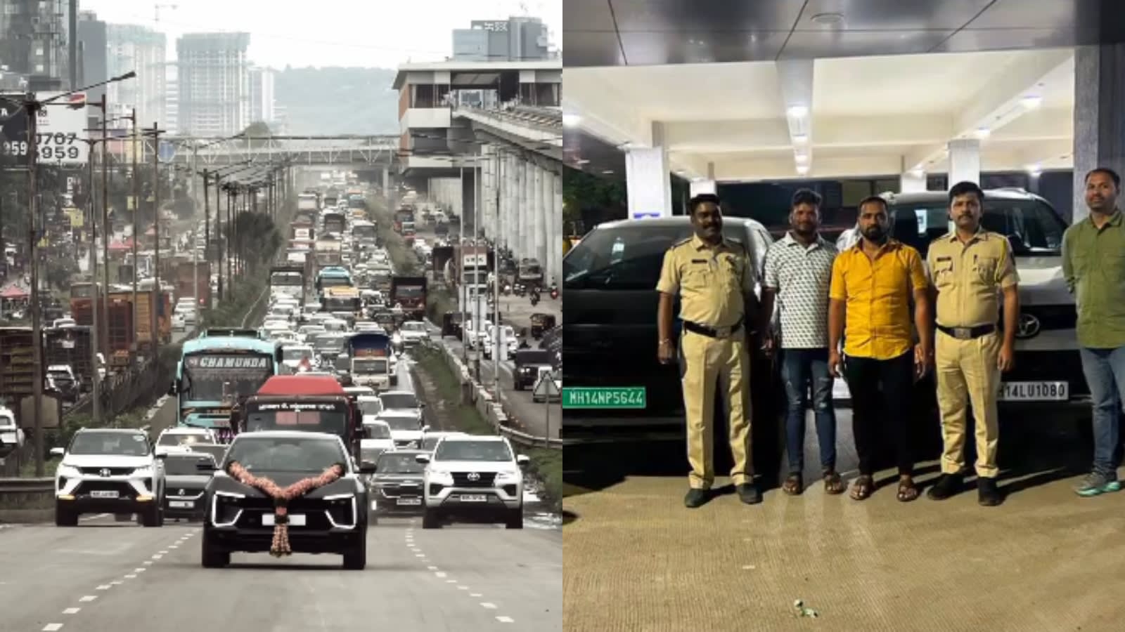 Pune men halt highway with Fortuner, Mahindra BE 6 for reels; police seize cars