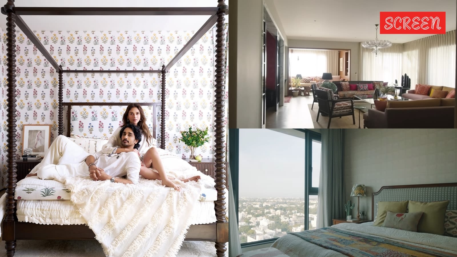 Inside Aditi Rao Hydari-Siddharth’s 4,000-sq-ft Chennai home: 18th floor view, garden bedroom
