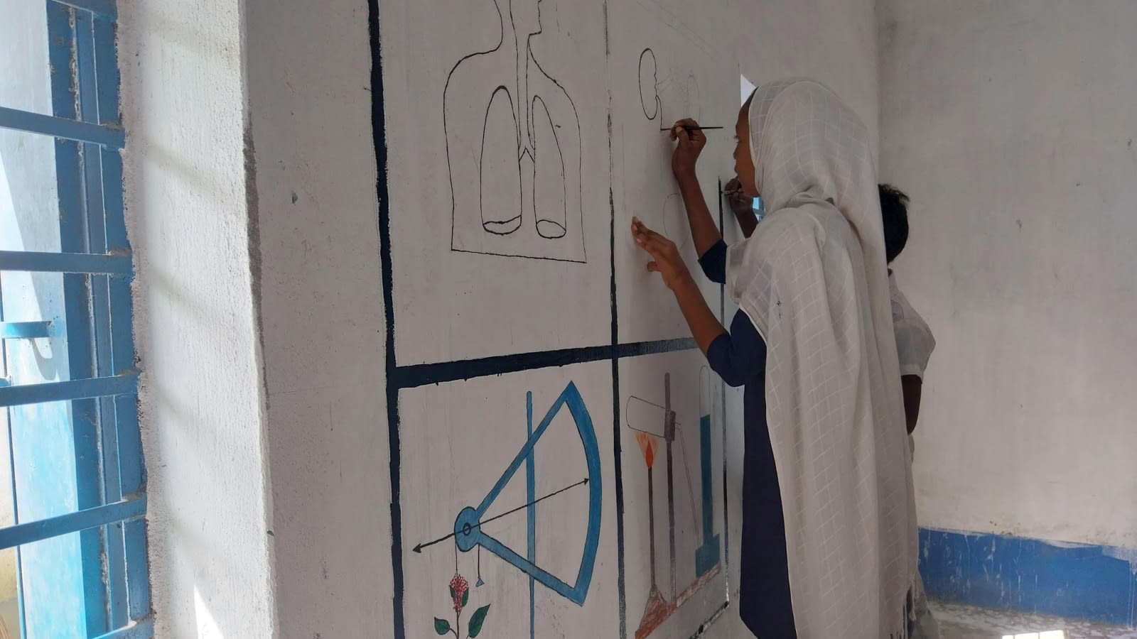 Alphabet to solar system art: How Malda is transforming 3,000 government schools with ‘learning walls’