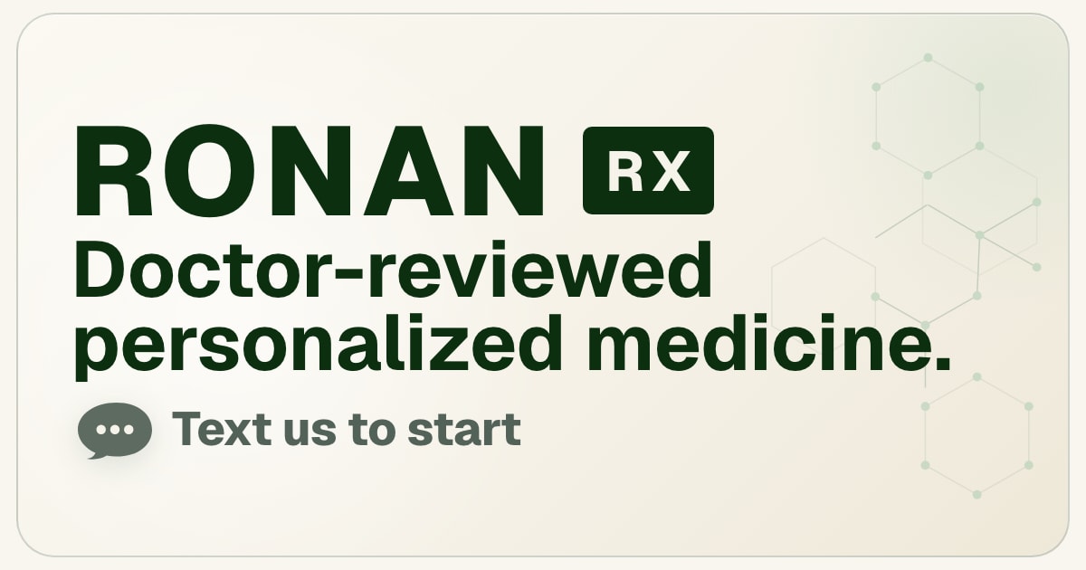 Launch HN: RonanRX (YC S26) – Personalized Peptides and GLP-1s