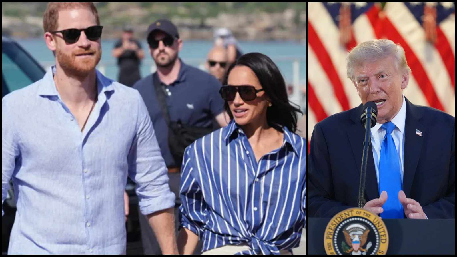 ‘I’m happy… wasn’t a fan’: Trump on Prince Harry, wife Meghan Markle moving back to UK