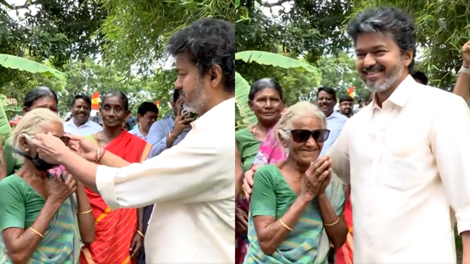 Tamil Nadu CM Vijay gives Rs 46,000 Dior sunglasses to elderly woman: ‘What is she gonna do’