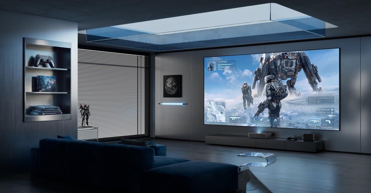 Here’s the first 4K 120Hz UST projector with optical lens shift