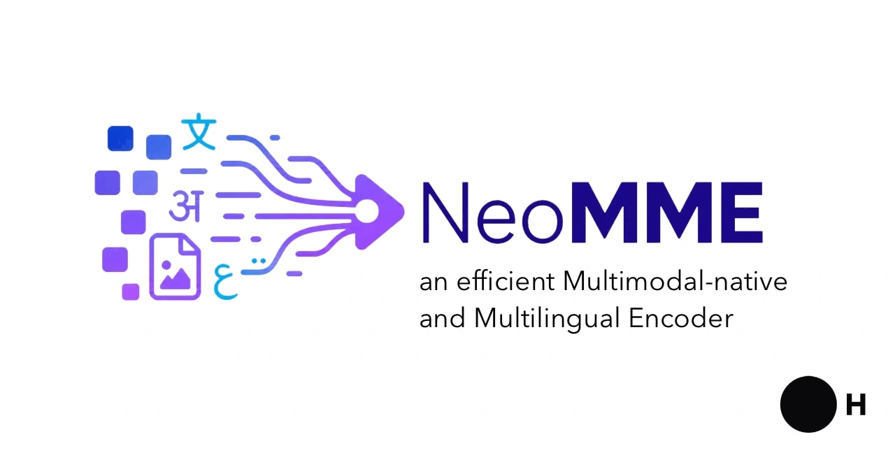 NeoMME: an efficient Multimodal-native and Multilingual Encoder