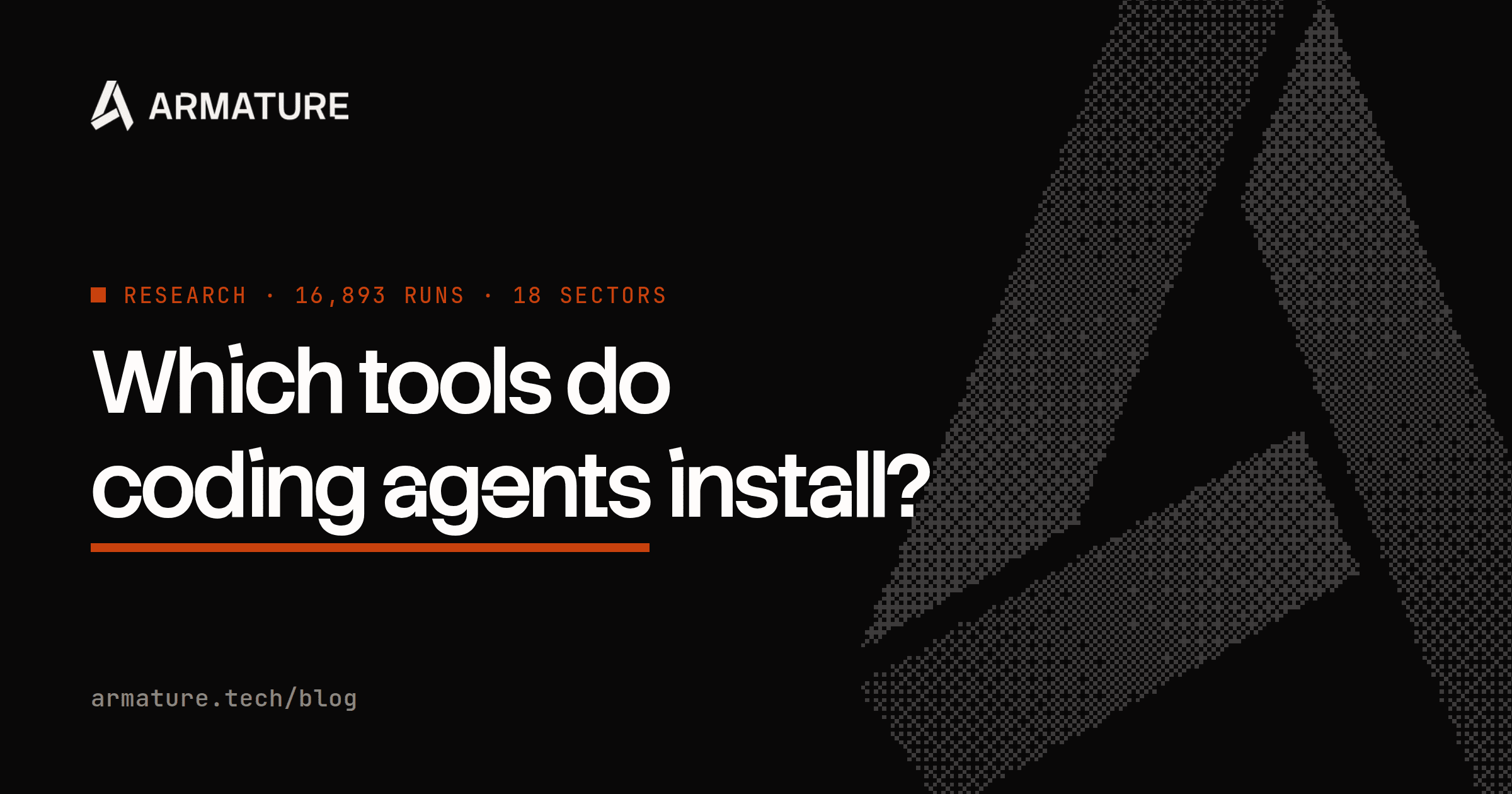Which tools do Claude, Codex and Cursor choose? We measured 17k runs to find out