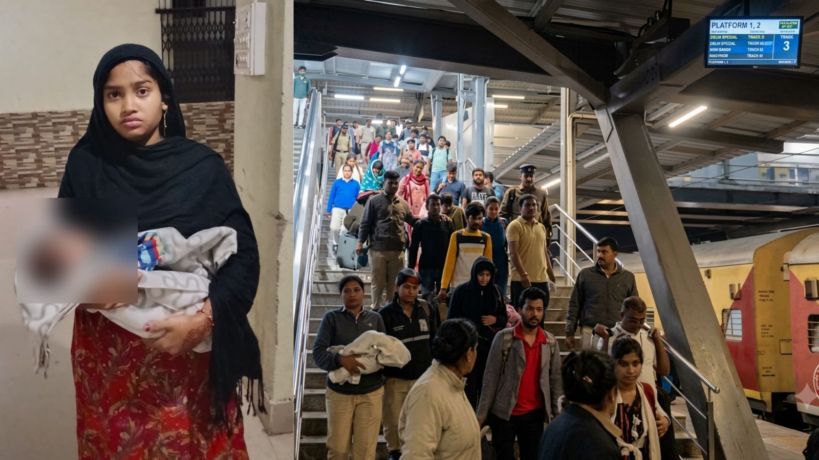 Bengaluru cops detained her for deportation. Then helped deliver her baby