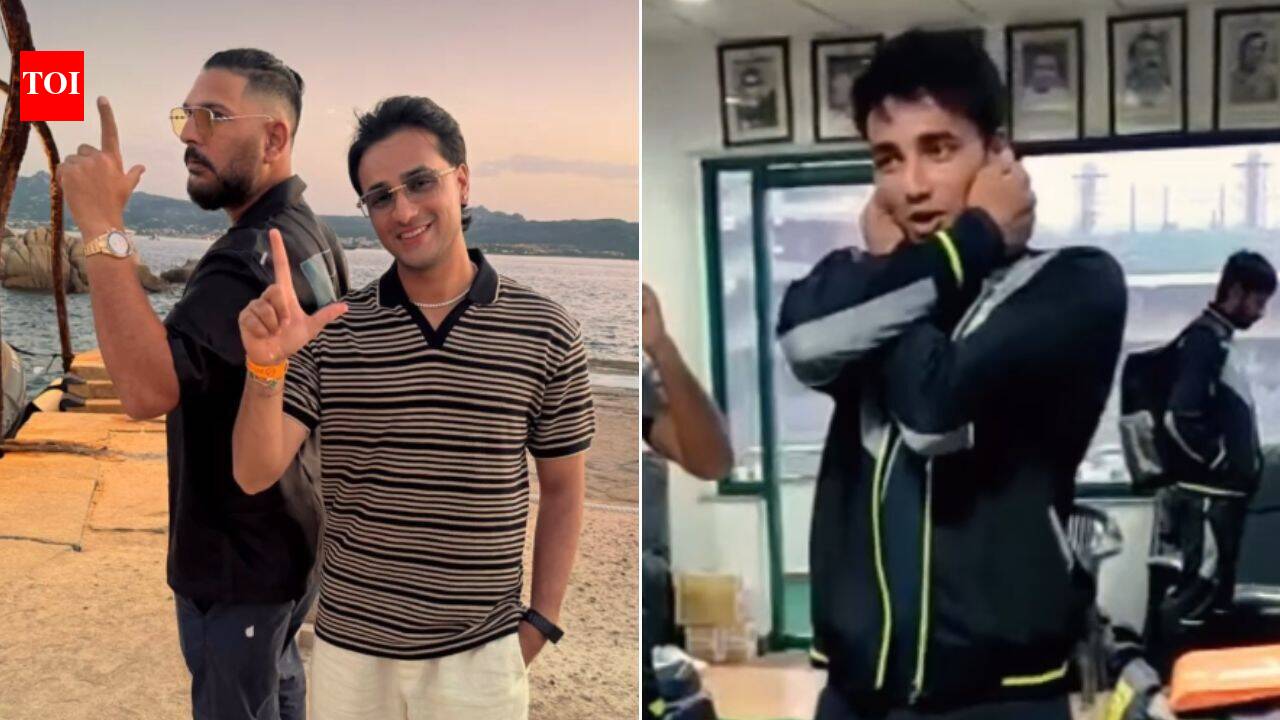 'Pehli ball te lappa ': Yuvraj's hilarious birthday post for Abhishek Sharma