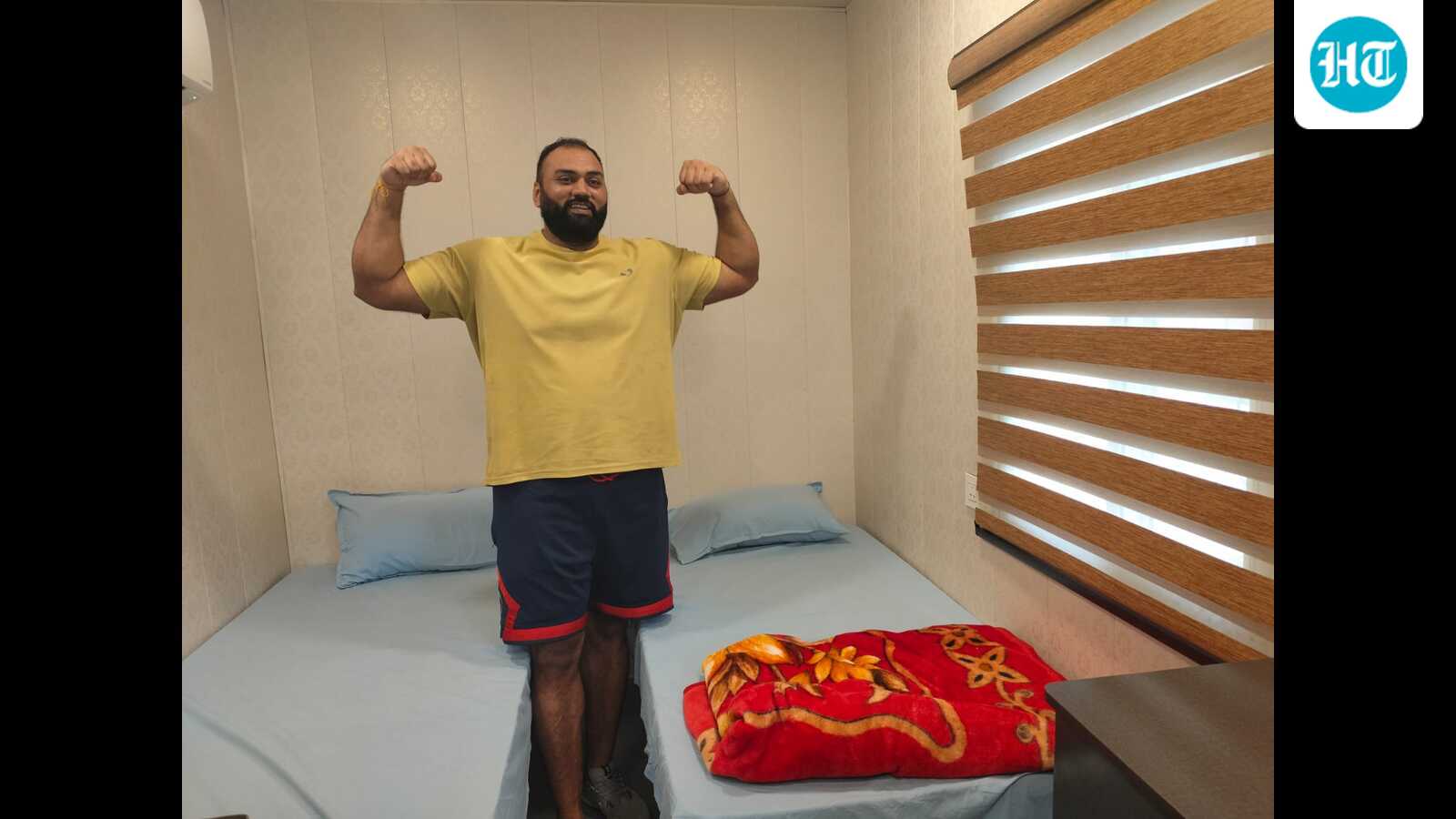 Container homes prepare Indian athletes for unusual Asian Games stay