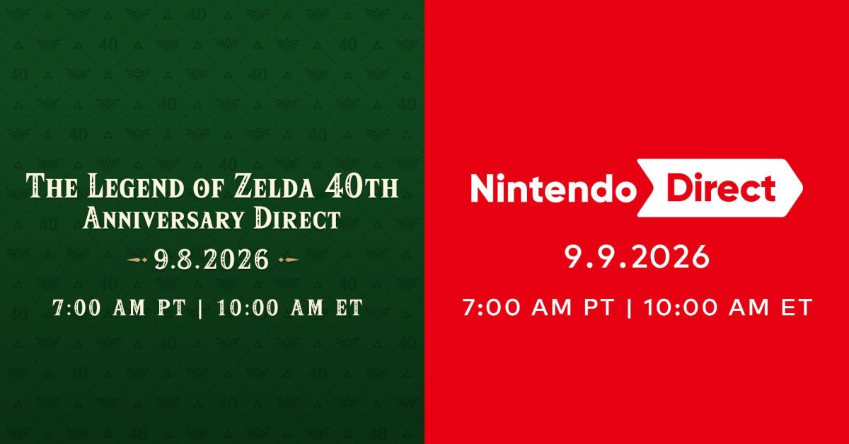 Nintendo’s next two Direct events are both happening next week
