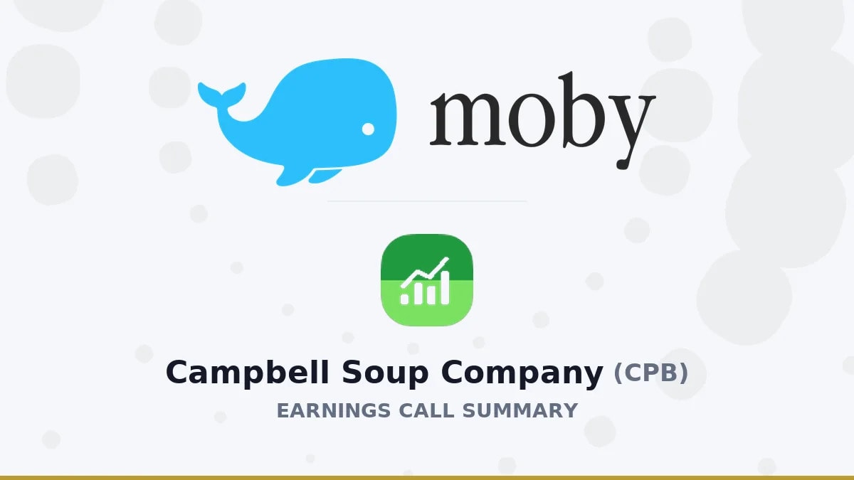 Campbell Soup Company Q4 2026 Earnings Call Summary