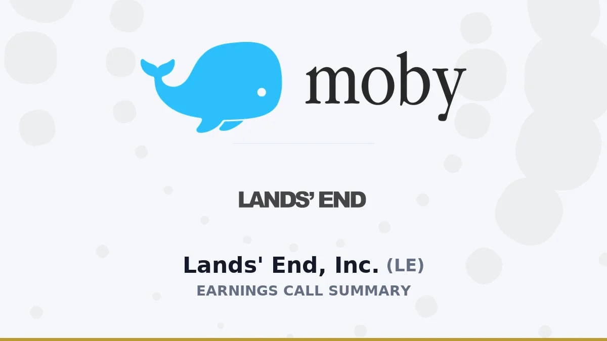 Lands' End, Inc. Q2 2026 Earnings Call Summary