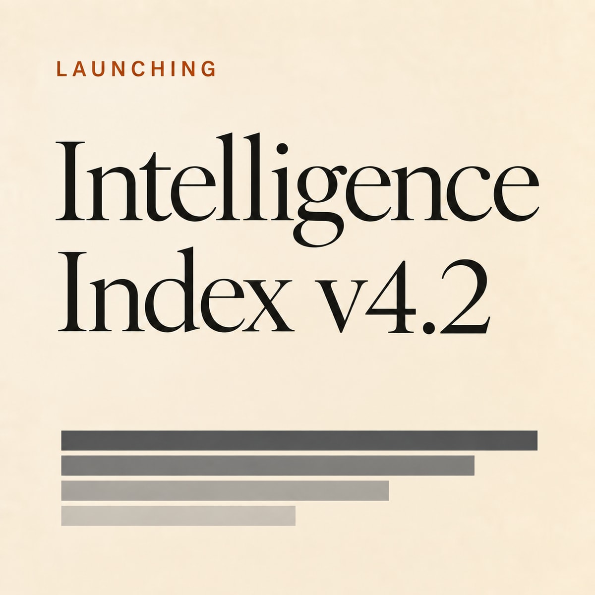 Artificial Analysis Intelligence Index v4.2