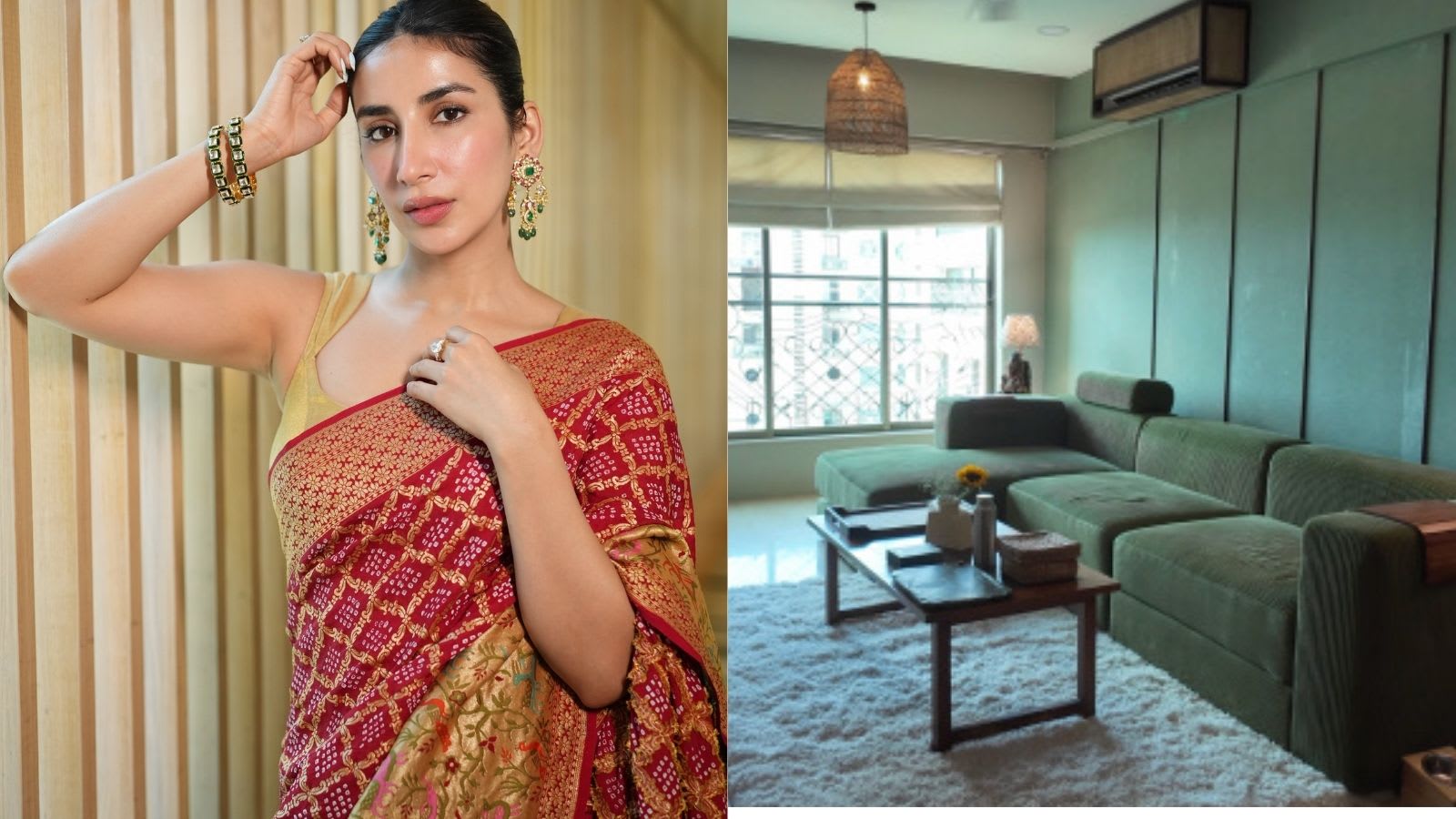 Inside Parul Gulati’s 4 BHK Mumbai duplex: Earthy interiors, cane accents, indoor swing