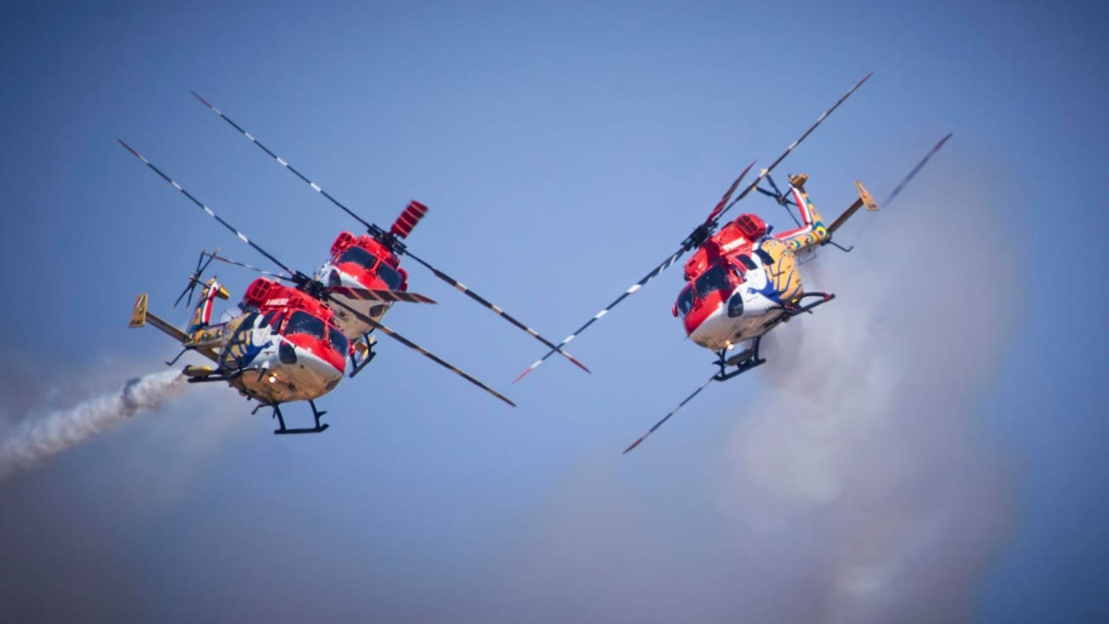 Through the lens: IAF’s Sarang team set to soar over El Alamein International Airshow in Egypt