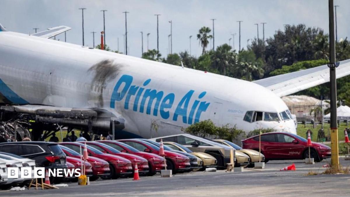 Flight recorders recovered from 'devastating' Amazon cargo plane crash