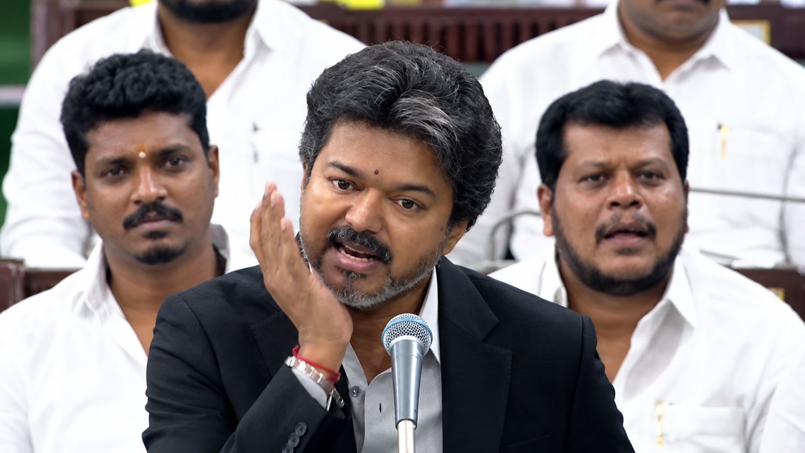CM Vijay clarifies ‘jaw gesture’, says it was ‘completely unintentional’