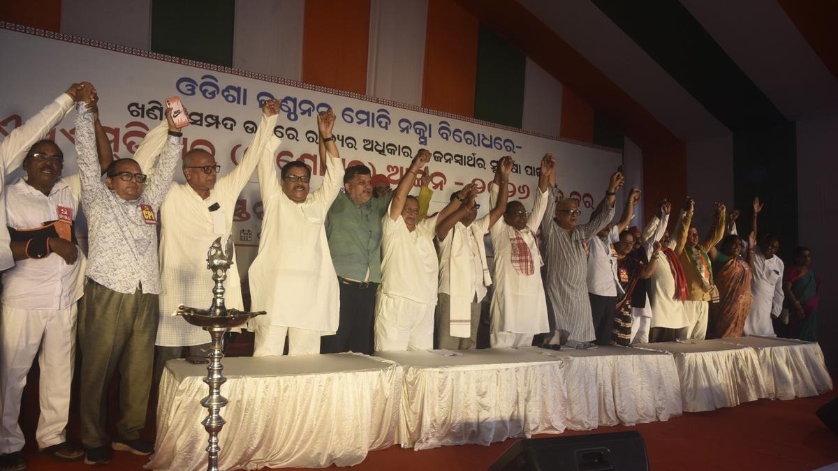 INDIA bloc parties announce Odisha Assembly ‘gherao’ on Sept. 29 over new mining law